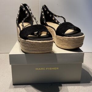 Marc Fisher Studded Espadrilles
